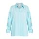 NOW by Persona Candy Stripe Shirt Turquoise