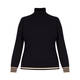 NOW BY PERSONA POLO NECK SWEATER BLACK