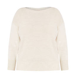 NOW BY PERSONA SWEATER CREAM - Plus Size Collection