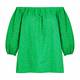 NOW by Persona Broderie Anglaise Top Green