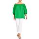NOW by Persona Broderie Anglaise Top Green