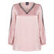 PERSONA BY MARINA RINALDI SATIN BLOUSE ROSE