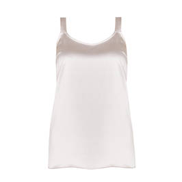 PERSONA BY MARINA RINALDI SATIN CAMISOLE BUTTERMILK - Plus Size Collection