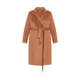 PERSONA BY MARINA RINALDI WOOL BLEND FRINGE COAT 