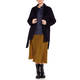 PERSONA BY MARINA RINALDI WOOL COAT NAVY 