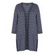 PERSONA BY MARINA RINALDI STRIPE CARDIGAN NAVY