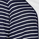 PERSONA BY MARINA RINALDI STRIPE CARDIGAN NAVY