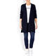 PERSONA BY MARINA RINALDI LONG CARDIGAN NAVY