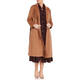 PERSONA BY MARINA RINALDI WOOL BLEND FRINGE COAT 