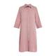 Persona by Marina Rinaldi Stripe Shirt Dress Coral