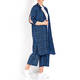PERSONA BY MARINA RINALDI SHIRT DRESS BLUE
