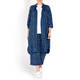 PERSONA BY MARINA RINALDI PULL ON TROUSER BLUE 