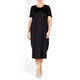 PERSONA BY MARINA RINALDI DRESS BLACK
