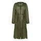 PERSONA BY MARINA RINALDI GEORGETTE DUSTER KHAKI