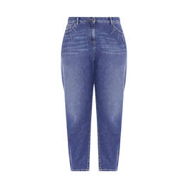PERSONA BY MARINA RINALDI CROPPED JEANS BLUE - Plus Size Collection