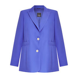 Persona By Marina Rinaldi Jacket Cobalt  - Plus Size Collection
