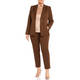 PERSONA BY MARINA RINALDI CROPPED TROUSER BROWN