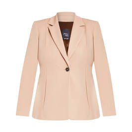 PERSONA BY MARINA RINALDI CADY JACKET NUDE - Plus Size Collection