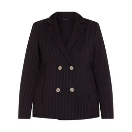 PERSONA BY MARINA RINALDI PINSTRIPE JACKET - Plus Size Collection