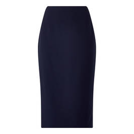 MARINA RINALDI NAVY PENCIL SKIRT - Plus Size Collection