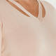 PERSONA BY MARINA RINALDI KNITTED TUNIC PEACH