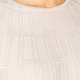 PERSONA BY MARINA RINALDI GRID KNIT KNITTED TUNIC CREAM
