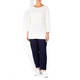 PERSONA BY MARINA RINALDI RIB DETAIL KNITTED TUNIC