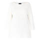 PERSONA BY MARINA RINALDI RIB DETAIL KNITTED TUNIC