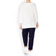 PERSONA BY MARINA RINALDI RIB DETAIL KNITTED TUNIC