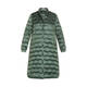 PERSONA BY MARINA RINALDI QUILTED PUFFER COAT GREEN