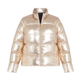 PERSONA BY MARINA RINALDI PUFFER GOLD - Plus Size Collection