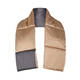 PERSONA BY MARINA RINALDI REVERSIBLE SCARF SLATE AND BRONZE