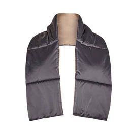 PERSONA BY MARINA RINALDI REVERSIBLE SCARF SLATE AND BRONZE - Plus Size Collection