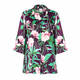 PERSONA BY MARINA RINALDI SATIN FLORAL SHIRT