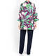 PERSONA BY MARINA RINALDI SATIN FLORAL SHIRT