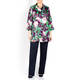 PERSONA BY MARINA RINALDI SATIN FLORAL SHIRT