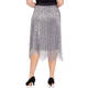 PERSONA BY MARINA RINALDI SKIRT SILVER 