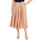 PERSONA BY MARINA RINALDI PLEATED SKIRT NUDE