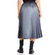 PERSONA BY MARINA RINALDI PLEATED SKIRT ANTHRACITE 