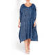 PERSONA BY MARINA RINALDI SPOT PRINT KAFTAN