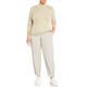PERSONA BY MARINA RINALDI POLO NECK SWEATER CREAM 