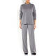 PERSONA BY MARINA RINALDI FUNNEL NECK SWEATER SLATE