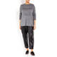 PERSONA BY MARINA RINALDI SWEATER SLATE