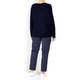 PERSONA BY MARINA RINALDI SWEATER NAVY 