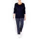 PERSONA BY MARINA RINALDI SWEATER NAVY 