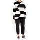 PERSONA BY MARINA RINALDI SWEATER BLACK