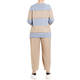 PERSONA BY MARINA RINALDI COTTON AND LUREX SWEATER