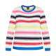 PERSONA BY MARINA RINALDI COTTON BLEND STRIPE SWEATER