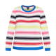 PERSONA BY MARINA RINALDI COTTON BLEND STRIPE SWEATER