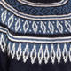 PERSONA BY MARINA RINALDI FAIRISLE SWEATER NAVY